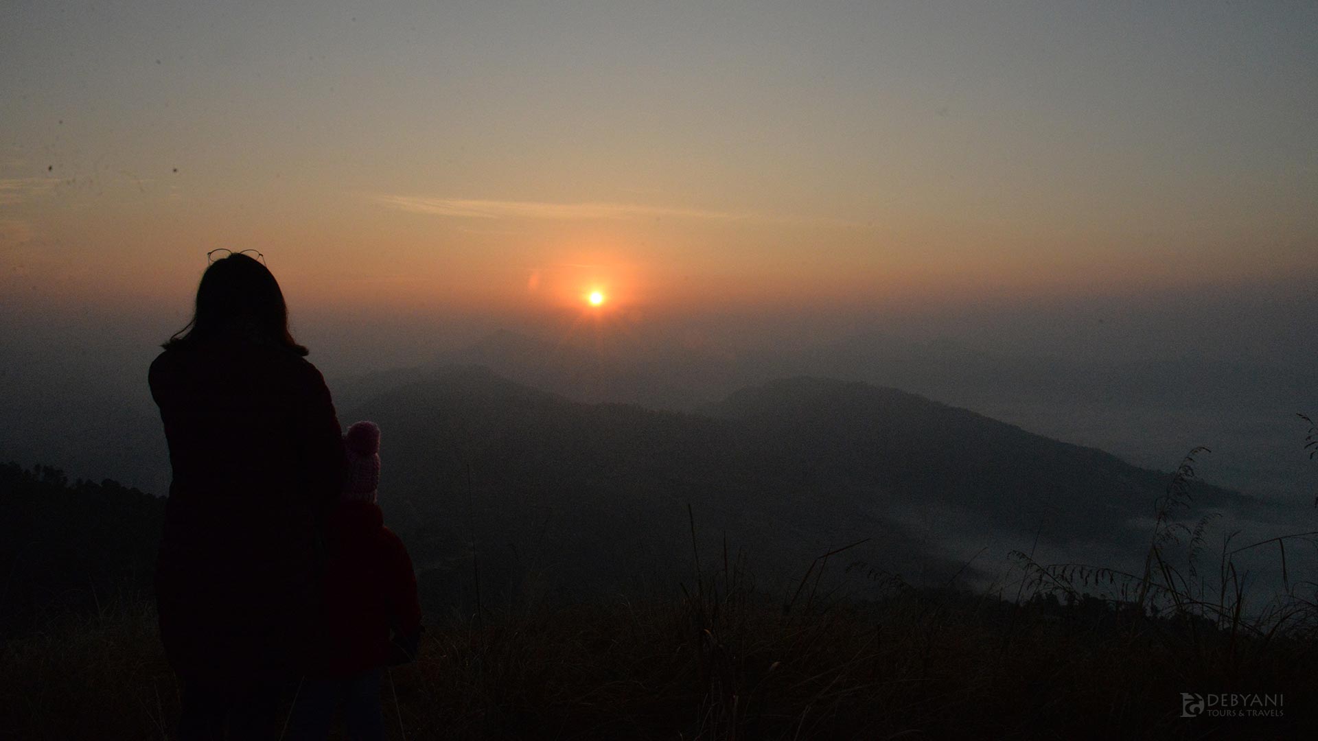 Sunrise from Thulakot, Pokhara
